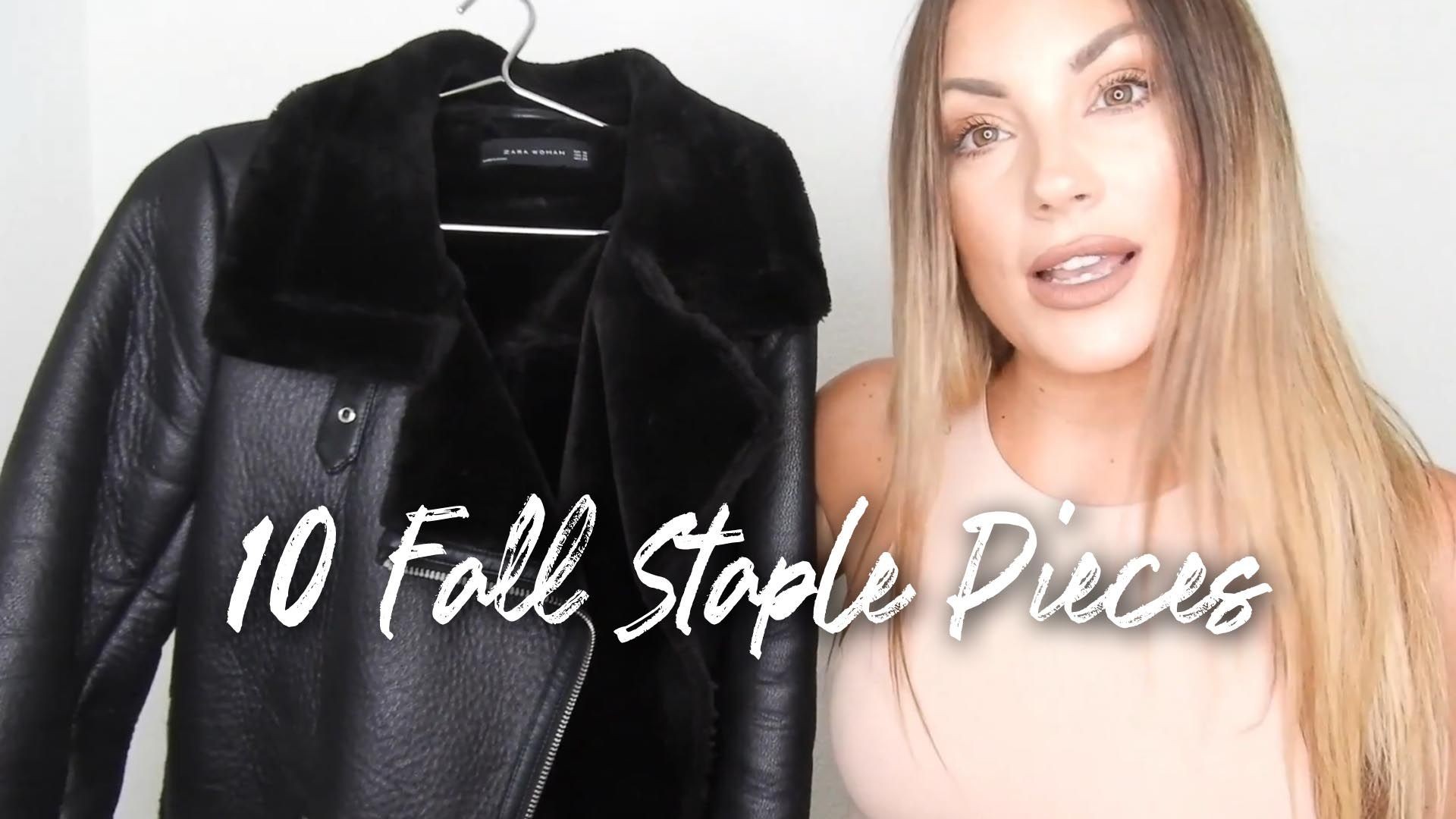 10 FALL STAPLE PIECES IN MY WARDROBE