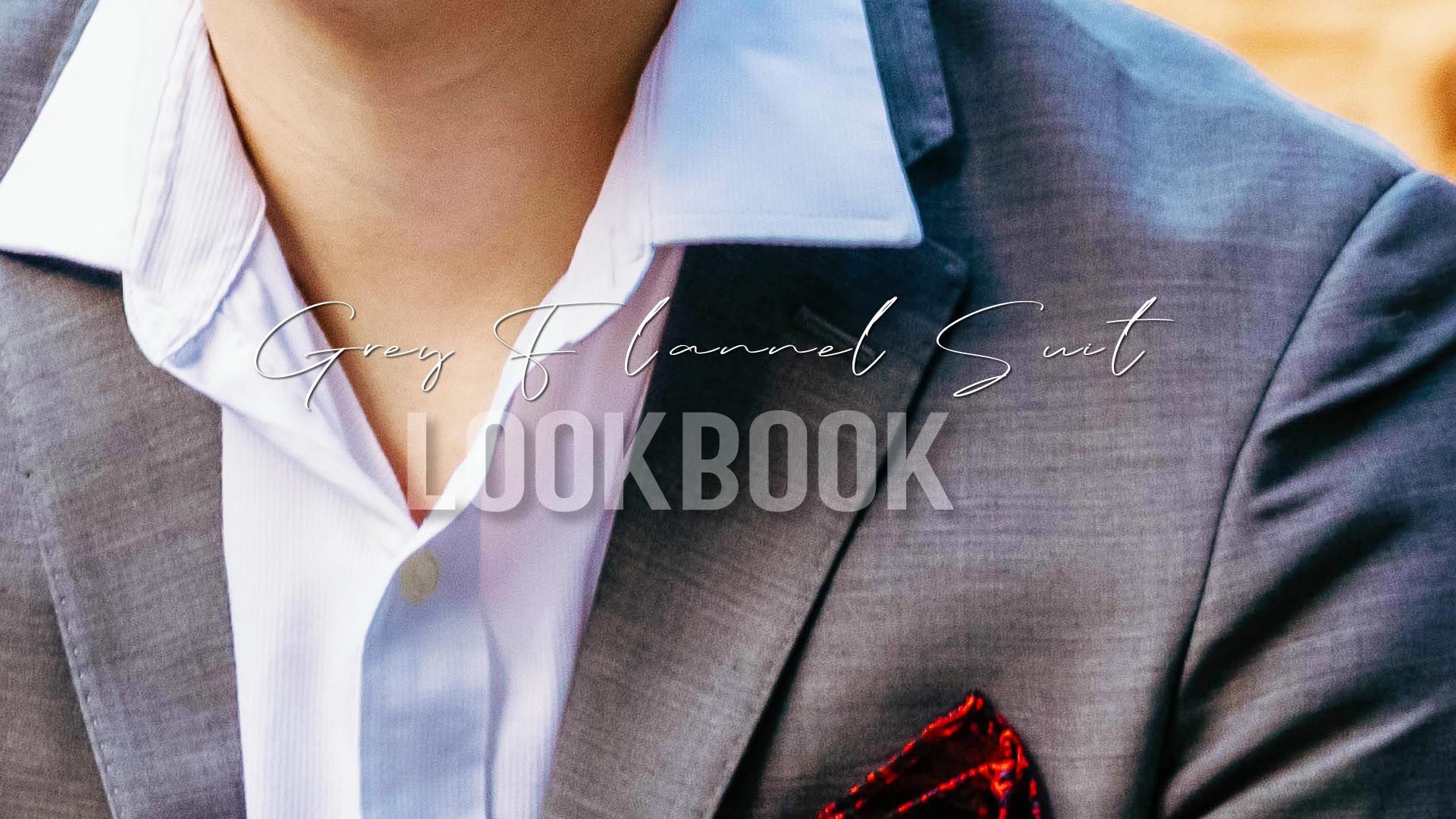 5 Ways To Wear a Grey Flannel Suit | Winter Outfit Ideas Menswear Lookbook