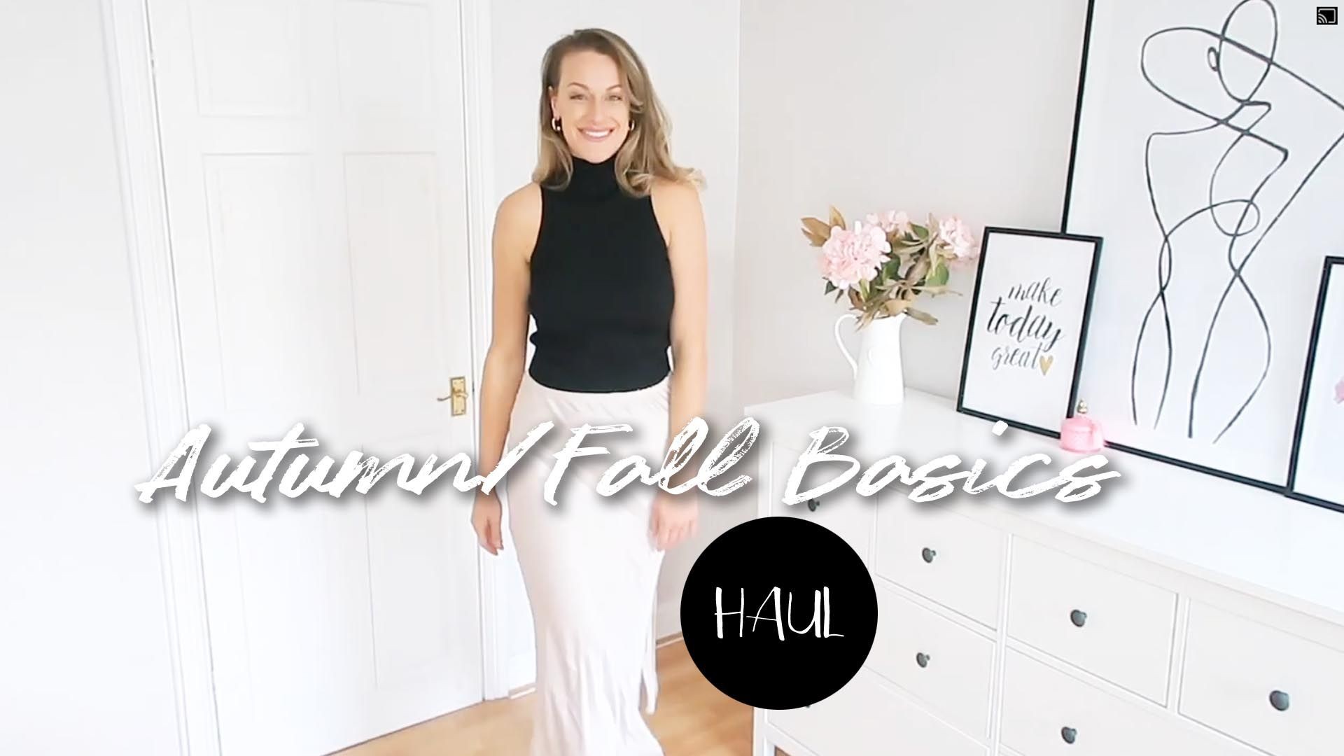 AUTUMN/ FALL BASICS TRY ON HAUL | RIVER ISLAND OCTOBER HAUL