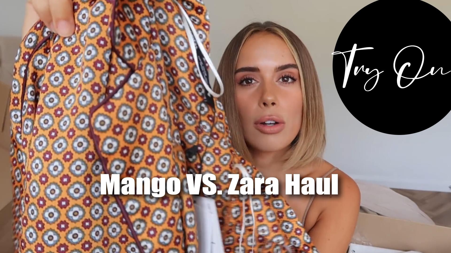 MANGO VS ZARA HAUL + TRY ON | Hello October