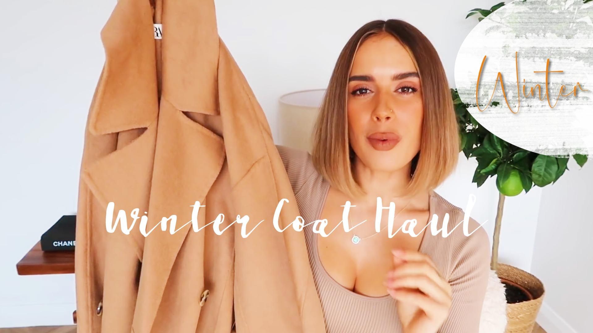 WINTER COAT HAUL + TRY ON | Suzie Bonaldi