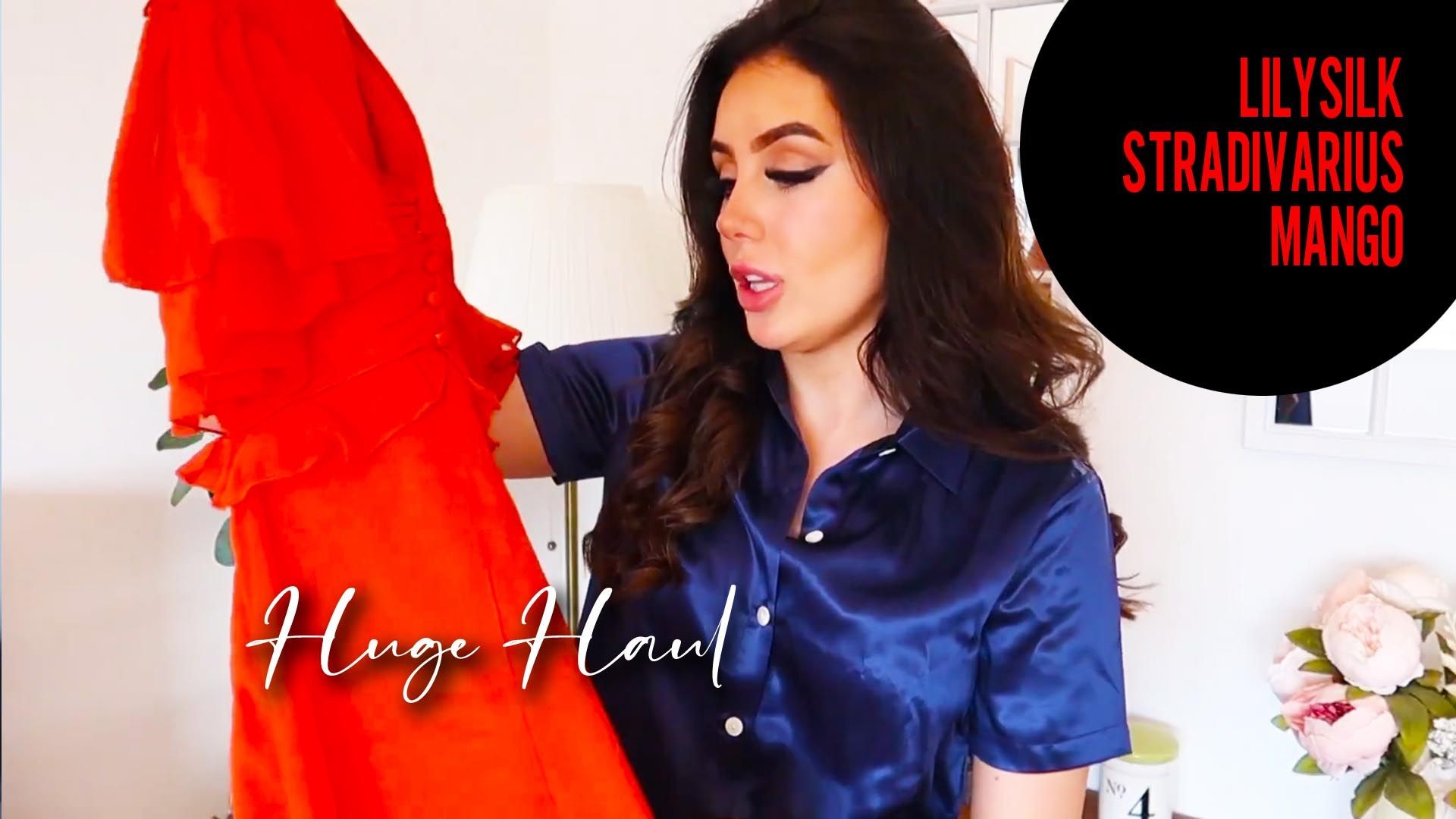 HUGE ASOS NEW IN HAUL | Lilysilk, Stradivarius, Mango