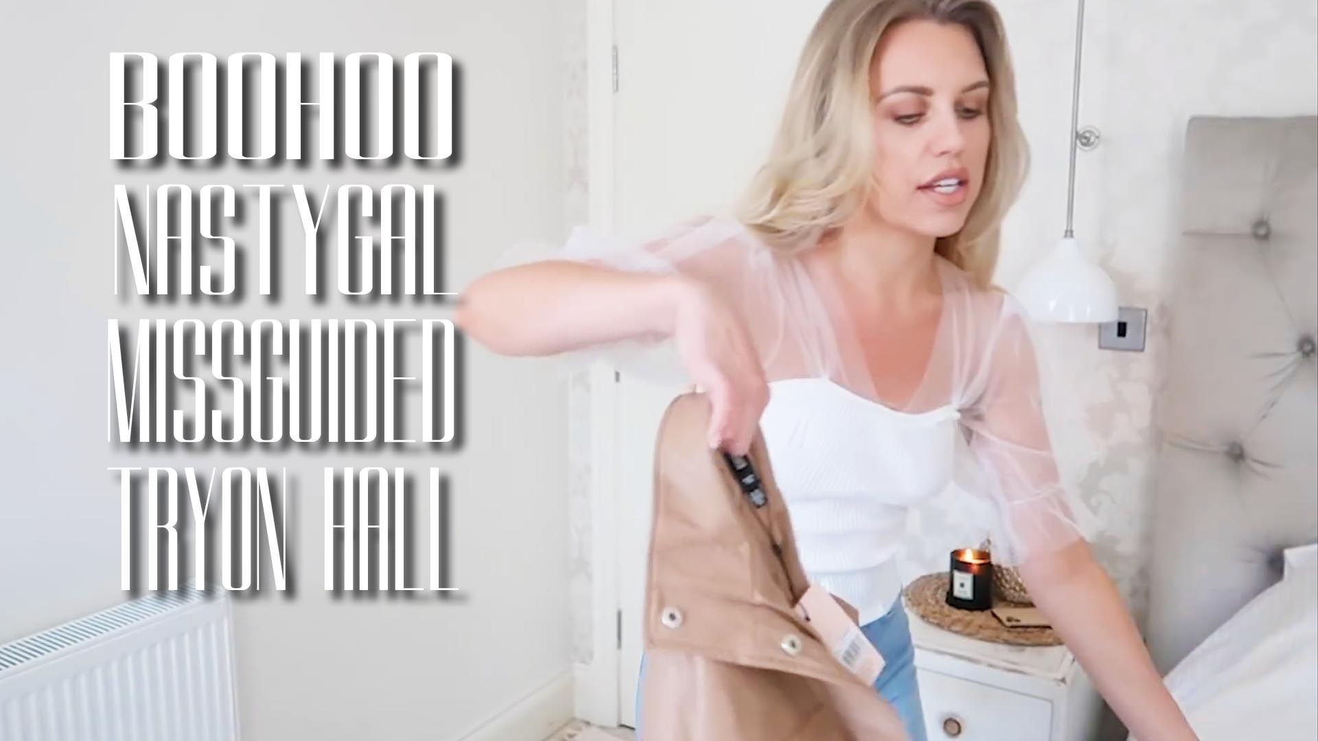 HUGE AUTUMN TRY ON HAUL | BOOHOO NASTYGAL MISSGUIDED