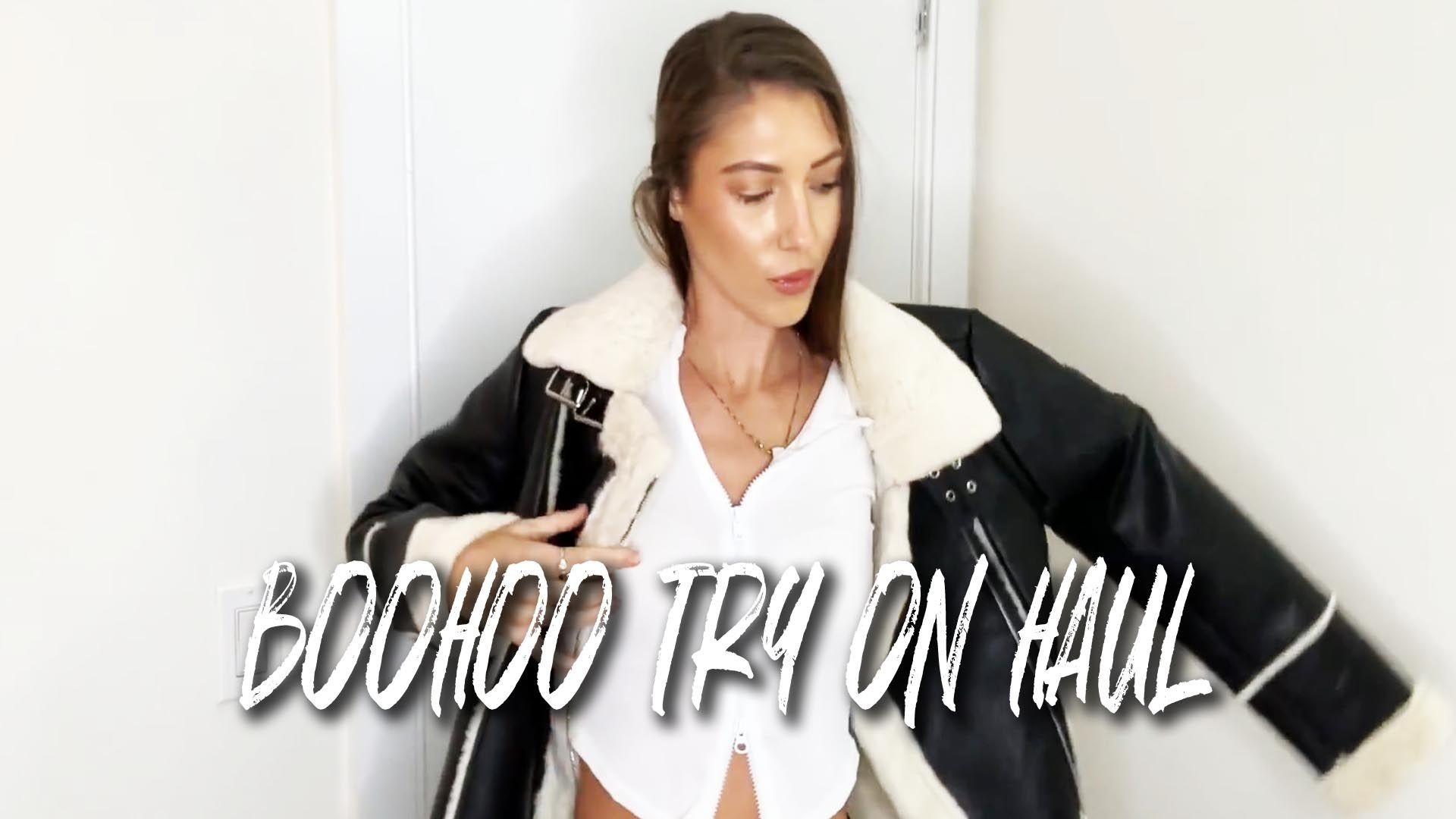 ⁣BOOHOO TRY ON HAUL- FALL FASHION