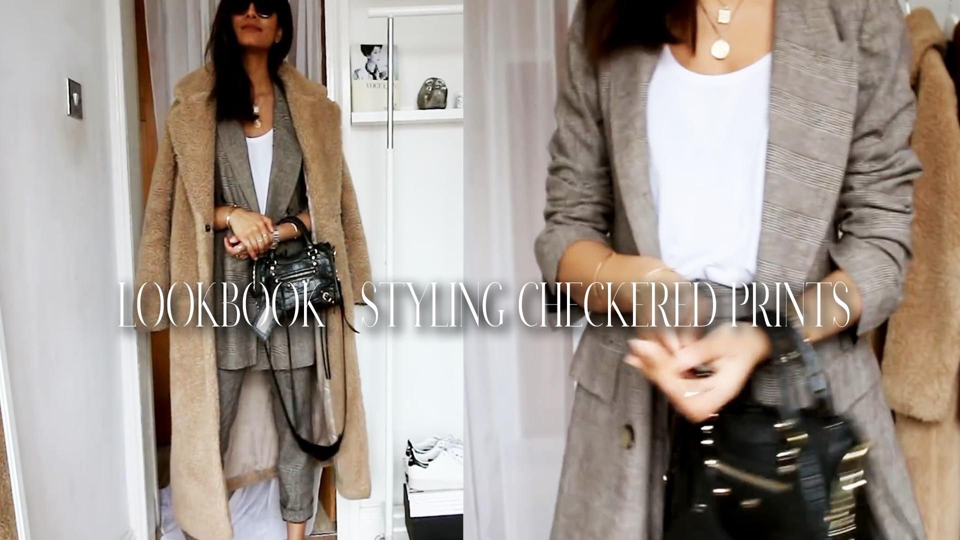 LOOKBOOK   STYLING CHECKERED PRINTS