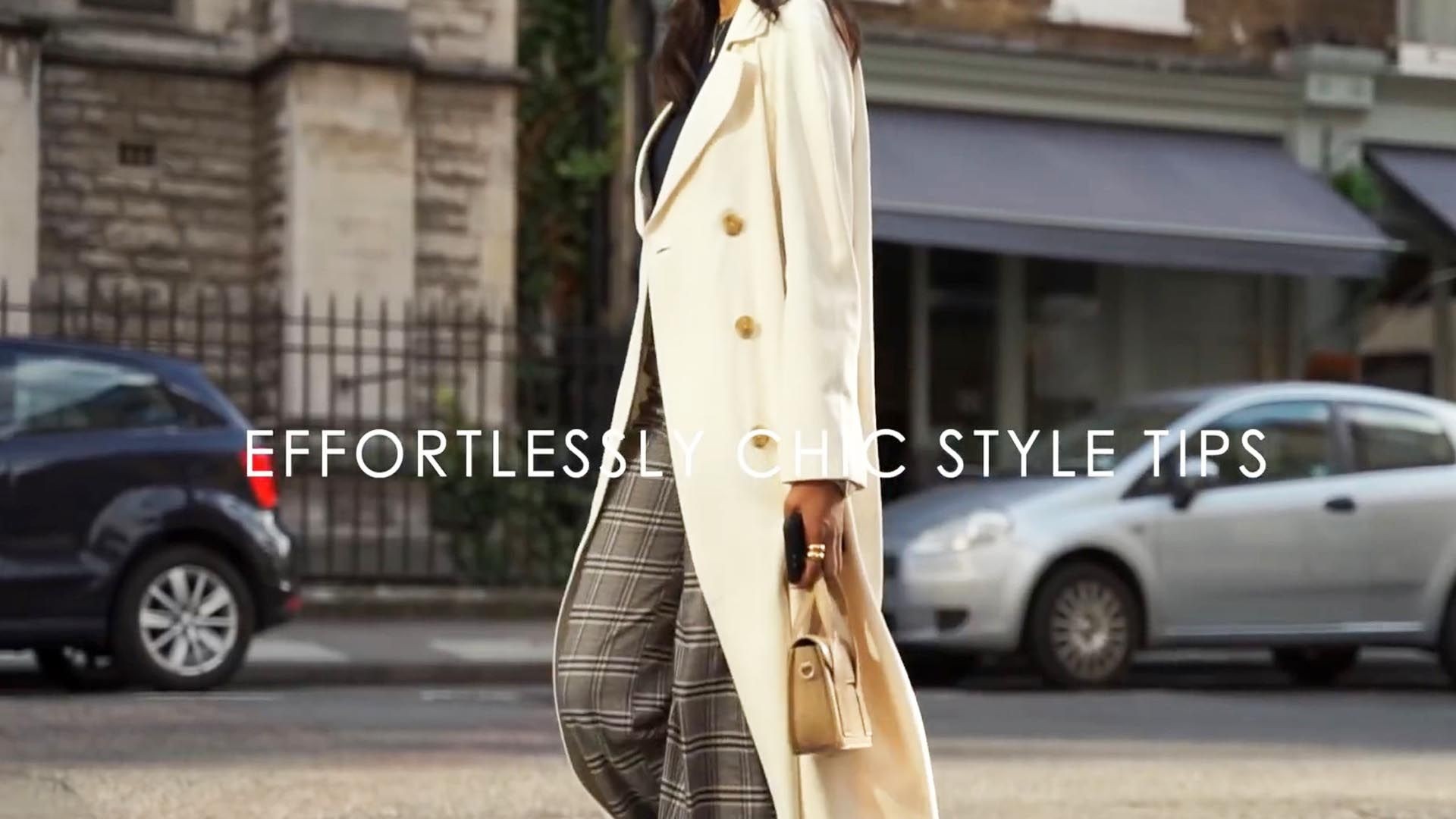 HOW TO DRESS EFFORTLESSLY CHIC   LOOKBOOK